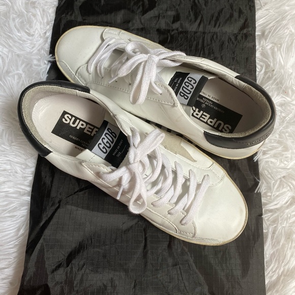 Golden Goose Shoes - Golden Goose Black and White Sneakers